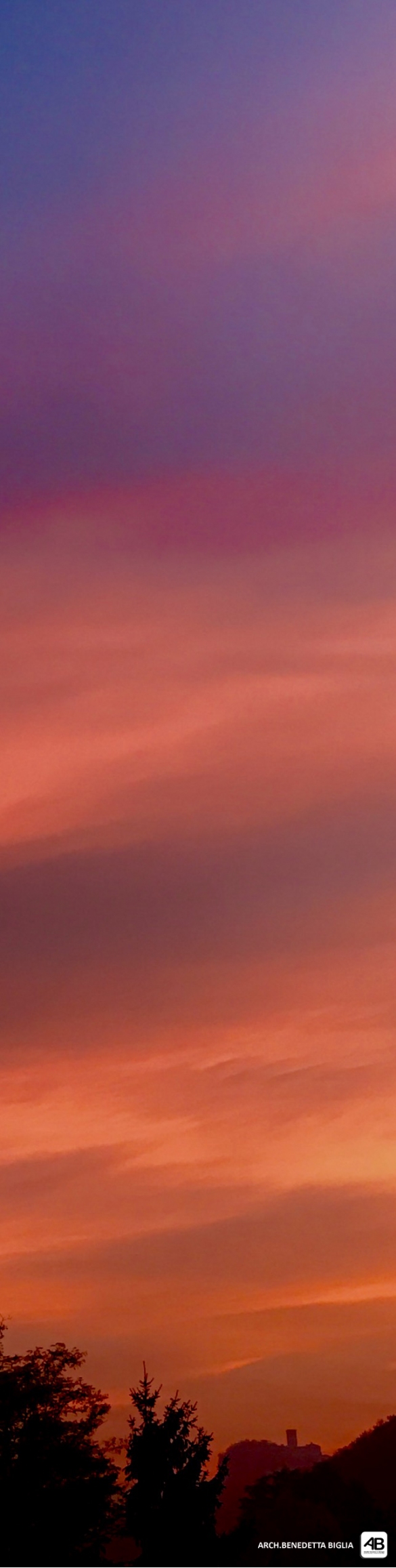 Castello di Contignaco: Tramonto
