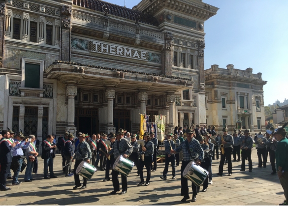 Raduno Alpini a Salsomaggiore Terme: Banda alpini 