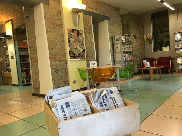 Biblioteca Comunale: Area emeroteca