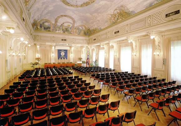 Palazzo dei Congressi, Sala delle Cariatidi: 