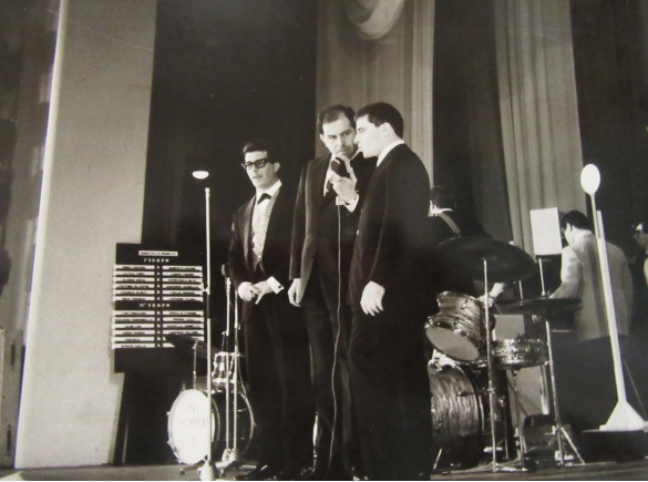 Teatro Nuovo Salsomaggiore Terme: Anni '60 del Novecento - Maria Enrico Salerno sul palco del Teatro Nuovo 