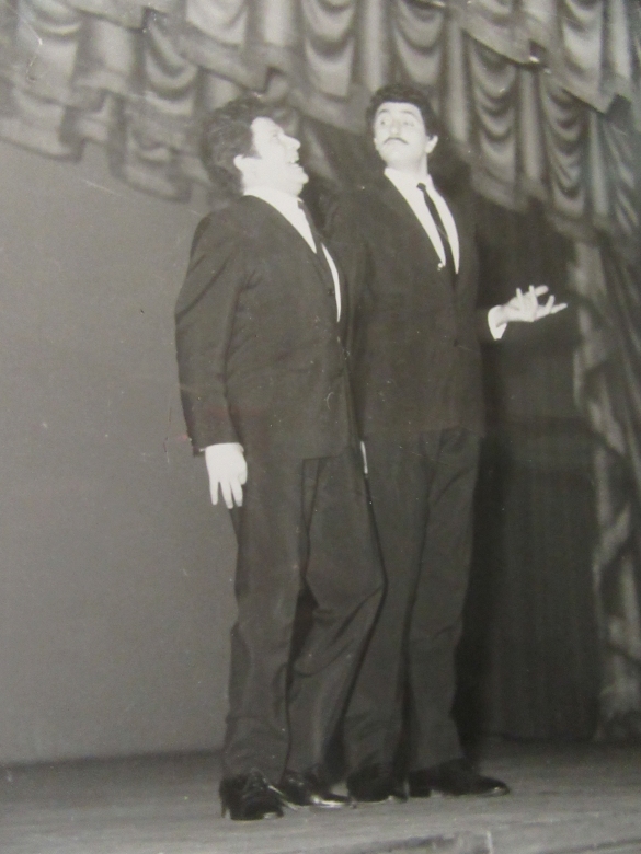 Teatro Nuovo Salsomaggiore Terme: Anni '60 del Novecento - Franco Franchi e Ciccio Ingrassia cin uno spettacolo al Teatro Nuovo 