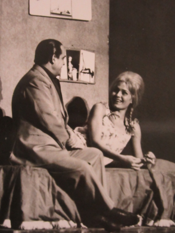 Teatro Nuovo Salsomaggiore Terme: Anni '60 del Novecento - Carlo Dapporto in uno spettacolo al Teatro Nuovo di Salsomaggiore