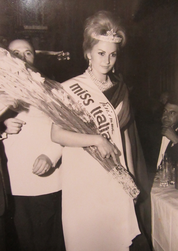 1961 - Concorso Nazionale Miss Italia - Collezione Biblioteca Comunale G.D. Romagnosi: 1961 - Franca Cattaneo, genovese,  vincitrice del concorso nazionale