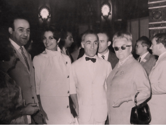 1964 Concorso Nazionale Miss Italia - Collezione Biblioteca Comunale G.D. Romagnosi: settembre 1964 - Salone Moresco, Rosanna Schiaffino, attrice, ospite alla 25^ edizione del concorso nazionale