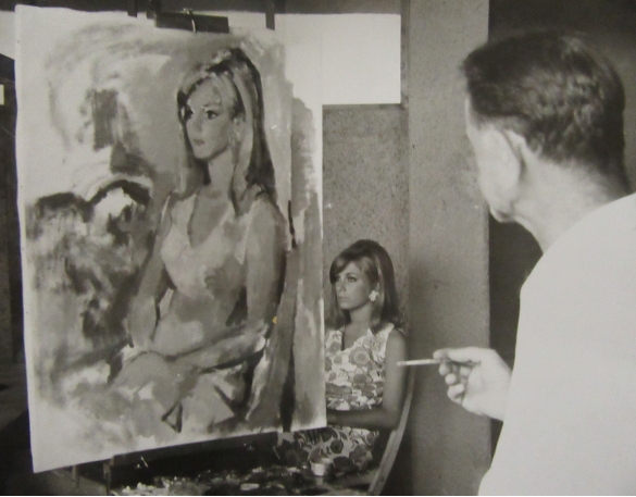 1964 Concorso Nazionale Miss Italia - Collezione Biblioteca Comunale G.D. Romagnosi: settembre 1964 - Ritratto di una miss