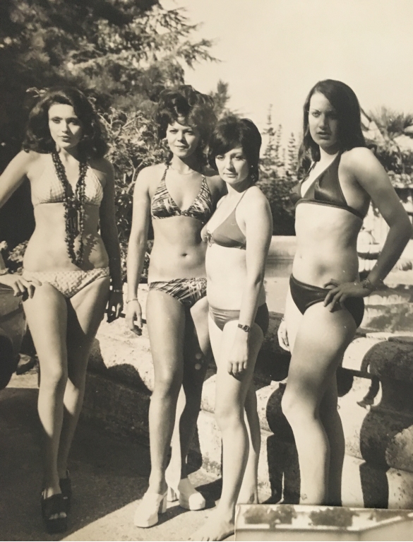 1967 Concorso Nazionale Miss Italia - Collezione Biblioteca Comunale G.D. Romagnosi: settembre 1967 - Alcune miss in costume da bagno