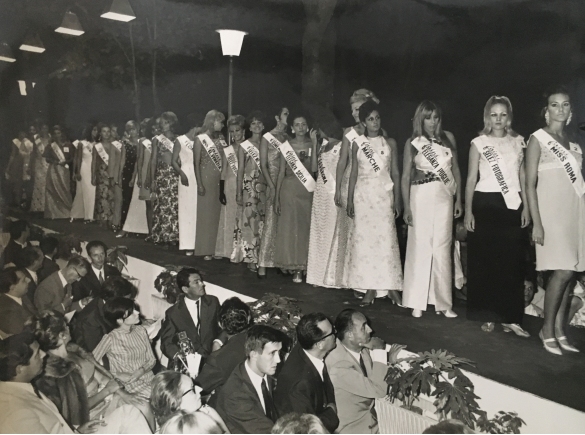 1967 Concorso Nazionale Miss Italia : settembre 1967 - Presentazione delle miss partecipanti all 28 ^ edizione del concorso 