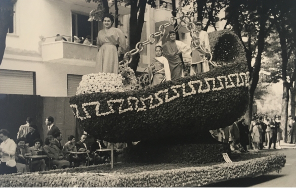1954 Corso di Fiori - Collezione BIblioteca G.D.Romagnosi: Giugno 1954 - n. 23 Bugia, carro medio progttato da Aldo Menoni