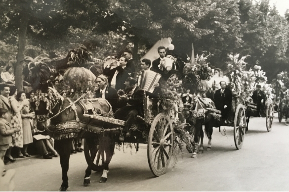 1955 Corso di Fiori - Collezione BIblioteca G.D.Romagnosi: Giugno 1955 - n. 19 Carretti Siciliani della Regione Sicilia