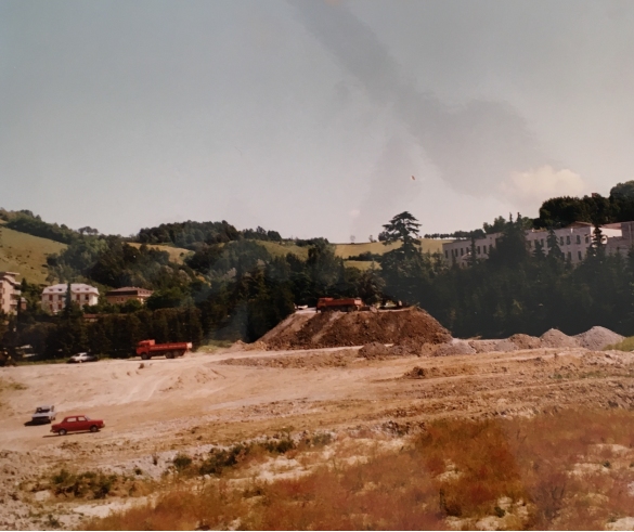 Centro Turistico Sportivo di Tabiano: 1980 - Il cantiere e l'inizio dei lavori