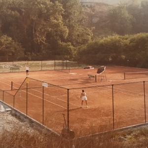 Centro Turistico Sportivo di Tabiano: 1986 circa - I nuovi campi da tennis del centro sportivo