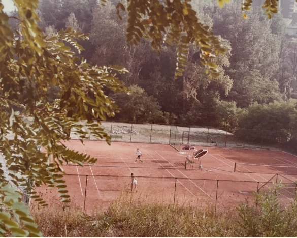 Centro Turistico Sportivo di Tabiano: 1986 circa - I nuovi campi da tennis del centro sportivo