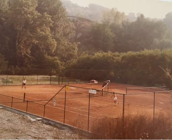 Centro Turistico Sportivo di Tabiano: 1986 circa - I campi da tennis