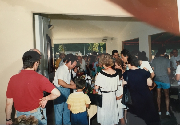 Centro Turistico Sportivo di Tabiano: 31 luglio 1988  - Inaugurazione chalet