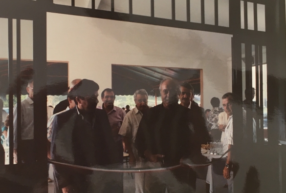 Centro Turistico Sportivo di Tabiano: 31 luglio 1988  - Inaugurazione dello chalet con il taglio del nastro