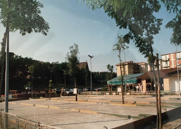 Centro Turistico Sportivo di Tabiano: 31 luglio 1988  - Il nuovo centro sportivo con i campi da bocce