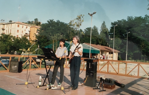 Centro Turistico Sportivo di Tabiano: 31 luglio 1988  - Musicisti allietano l'inaugurazione