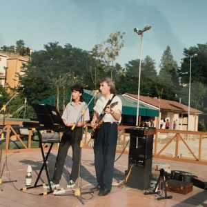 Centro Turistico Sportivo di Tabiano: 31 luglio 1988  - Musicisti allietano l'inaugurazione