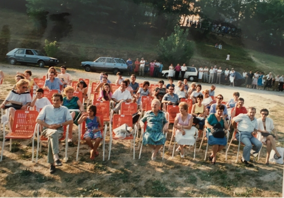 Centro Turistico Sportivo di Tabiano: 31 luglio 1988  - Il pubblico all'inaugurazione del nuovo centro
