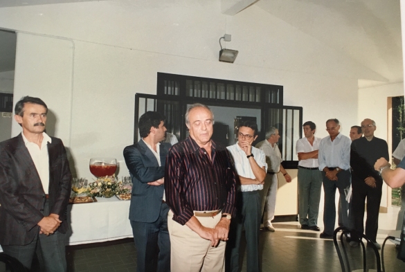 Centro Turistico Sportivo di Tabiano: 31 luglio 1988  - Il Sindaco Giorgio Coperchini all'inaugurazione del nuovo centro ludico-sportivo