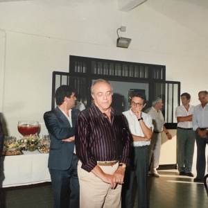 Centro Turistico Sportivo di Tabiano: 31 luglio 1988  - Il Sindaco Giorgio Coperchini all'inaugurazione del nuovo centro ludico-sportivo