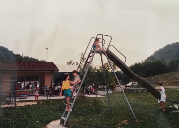 Centro Turistico Sportivo di Tabiano: Agosto 1988 - Il parco gipchi
