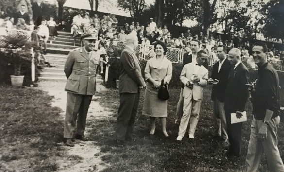 Concorso Ippico di Salsomaggiore- Collezione Biblioteca Comunale G.D. Romagnosi: 10-13 agosto 1960 - Autorità ed ospiti