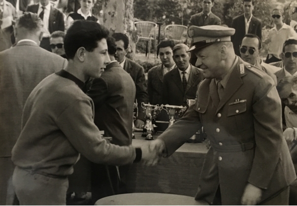 Concorso Ippico di Salsomaggiore- Collezione Biblioteca Comunale G.D. Romagnosi: 13 agosto 1960 - Premiazioni