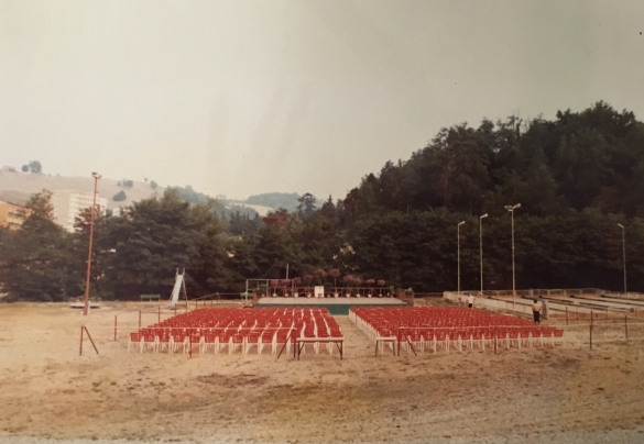 Centro Turistico Sportivo Tabiano - - Collezione Biblioteca Comunale G.D. Romagnosi: Estate 1982 - L'area spettacoli