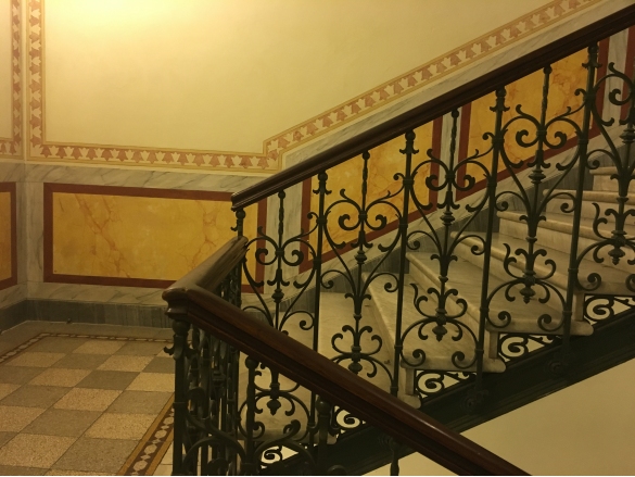 Palazzo dei Congressi: Scala interna