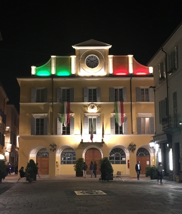 Palazzo Municipale By Night: Nuova illuminazione a led