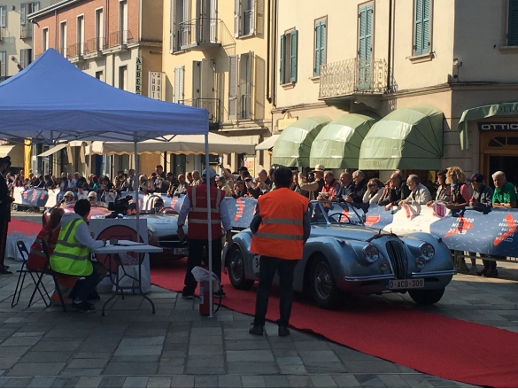 Mille Miglia 2018 - 4^ Tappa Transito da Salsomaggiore Terme: Sabato 19 maggio, la città di Salsomaggiore Terme accoglie il passaggio delle auto in gara: sul percorso check timbro documento di gara.	