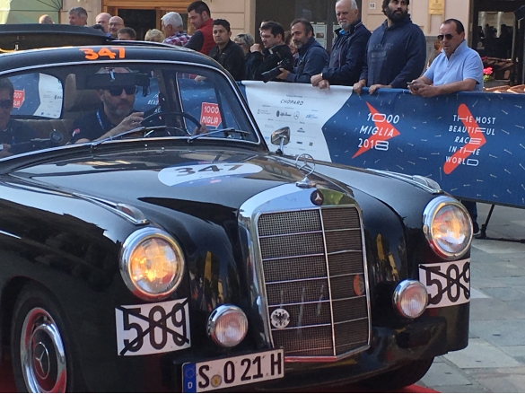 Mille Miglia 2018 - 4^ Tappa Transito da Salsomaggiore Terme: Sabato 19 maggio, la città di Salsomaggiore Terme accoglie il passaggio delle auto in gara: