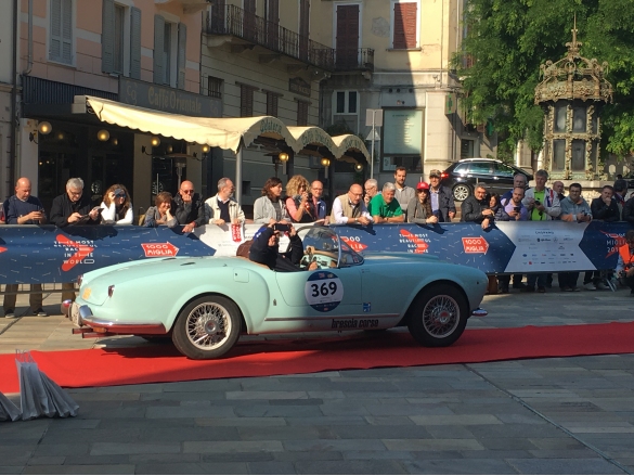 Mille Miglia 2018 - 4^ Tappa Transito da Salsomaggiore Terme: Sabato 19 maggio, la città di Salsomaggiore Terme accoglie il passaggio delle auto in gara: sul percorso check timbro documento di gara. 