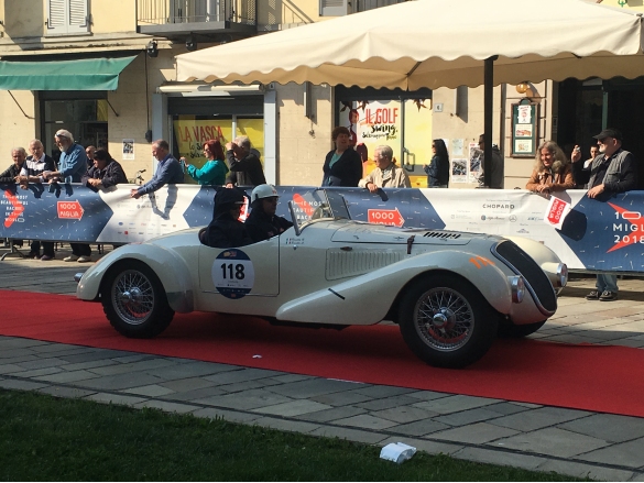 Mille Miglia 2018 - 4^ Tappa Transito da Salsomaggiore Terme: Sabato 19 maggio, la città di Salsomaggiore Terme accoglie il passaggio delle auto in gara