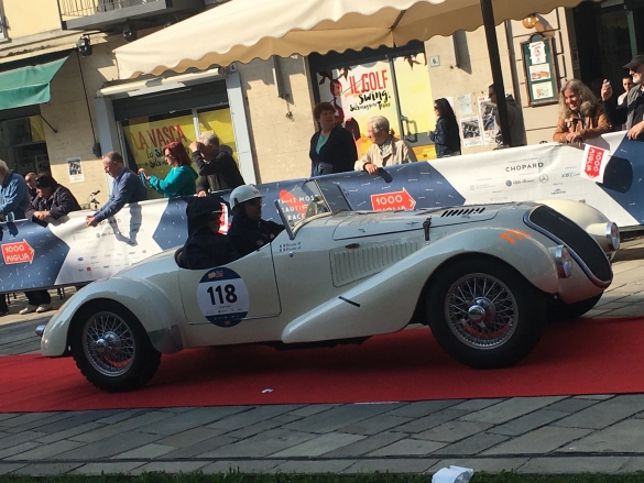 Mille Miglia 2018 - 4^ Tappa Transito da Salsomaggiore Terme: Sabato 19 maggio, la città di Salsomaggiore Terme accoglie il passaggio delle auto in gara