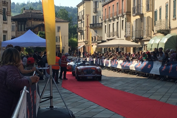 : Sabato 19 maggio, la città di Salsomaggiore Terme accoglie il passaggio delle auto in gara	
