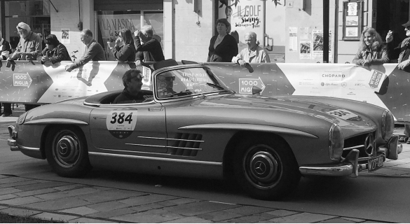 Mille Miglia 2018 - 4^ Tappa Transito da Salsomaggiore Terme: Sabato 19 maggio, la città di Salsomaggiore Terme accoglie il passaggio delle auto in gara: sul percorso check timbro documento di gara. 