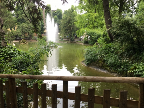 Il Laghetto di Parco Mazzini: 