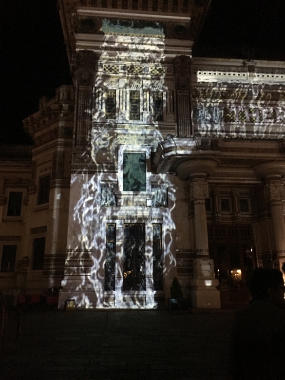 Seasons of Water - Videomapping interattivo: 