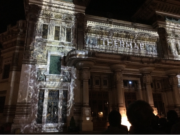 Seasons of Water - Videomapping interattivo: 
