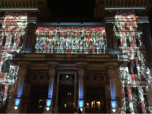Seasons of Water - Videomapping interattivo: 