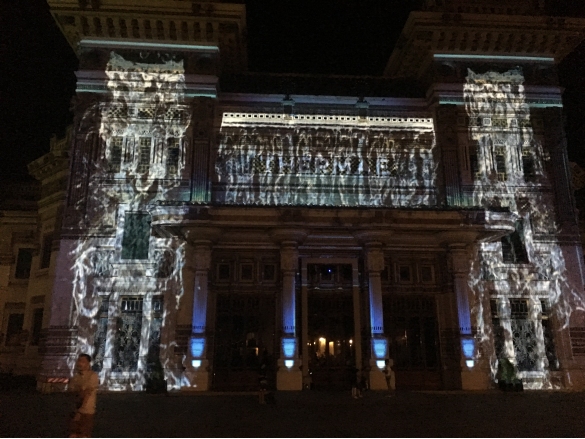 Seasons of Water - Videomapping interattivo: 