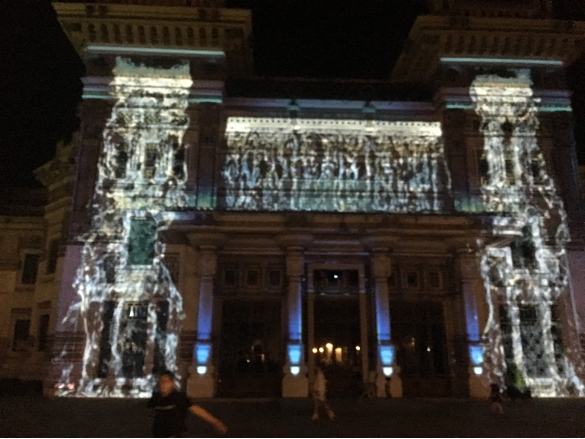 Seasons of Water - Videomapping interattivo: 