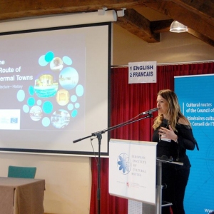 EHTTA presenta l'itinerario al Governing Board EU degli iti erari culturali europei