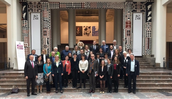 Delegazione EHTTA a Bruxelles con rappresentanti di Europa Nostra: Anno  2017