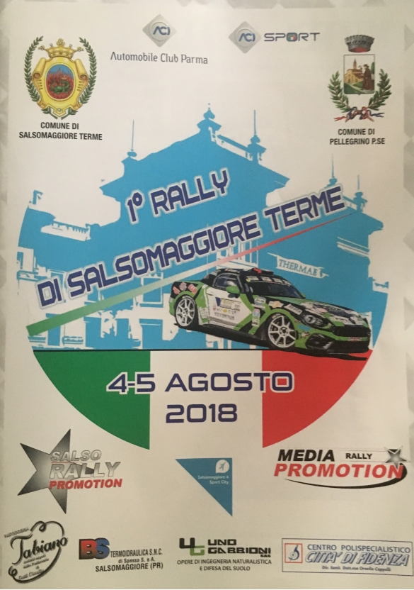 1° Rally di Salsomaggiore Terme : Locandina dell'evento