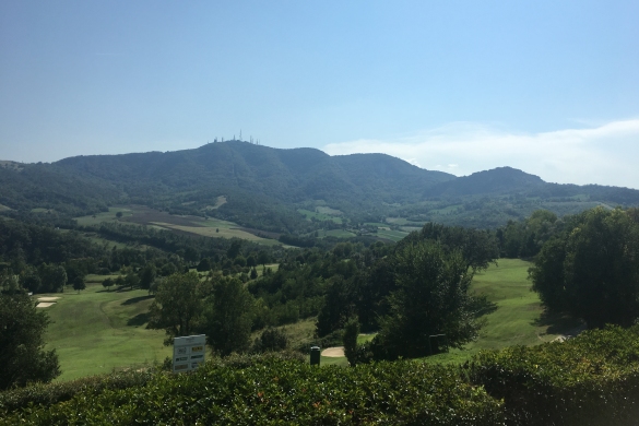 Panoram Collinare: Veduta dal Golf Club di Salsomaggiore Terme