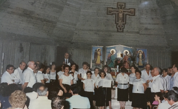 Corale Baracchi - Collezione Biblioteca Comunale G.D. Romagnosi: 18 luglio 1987, Chiesa del Sacro Cuore - Concerto della Corale Baracchi